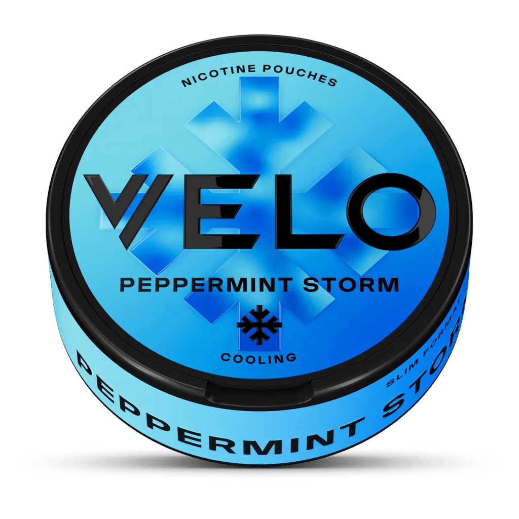 VELO Freezing Peppermint – Intense Nicotine Pouches 10mg